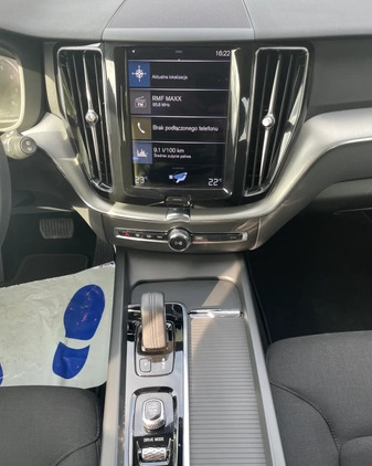 Volvo XC 60 cena 165000 przebieg: 45500, rok produkcji 2020 z Żelechów małe 172